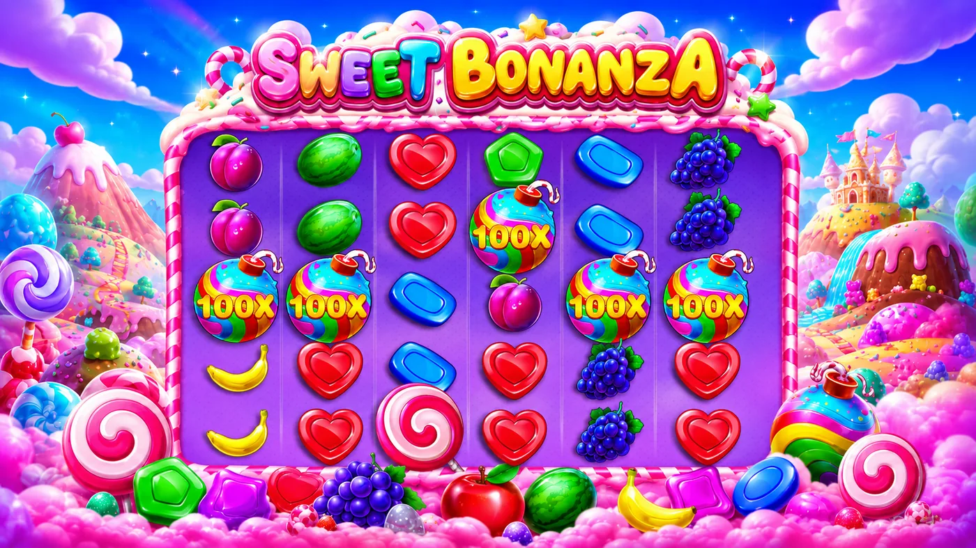 Игровой автомат Sweet Bonanza — играть онлайн